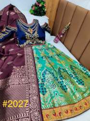 Fancy Banarasi Silk Lehenga Choli