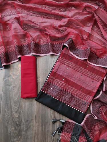 Fancy Cotton Dress Material 