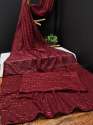 Fancy Georgette  Sequnce  Saree thumb 6