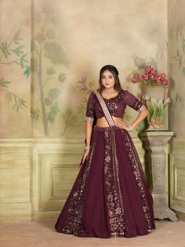 Fancy  Heavy Georgette Lehenga