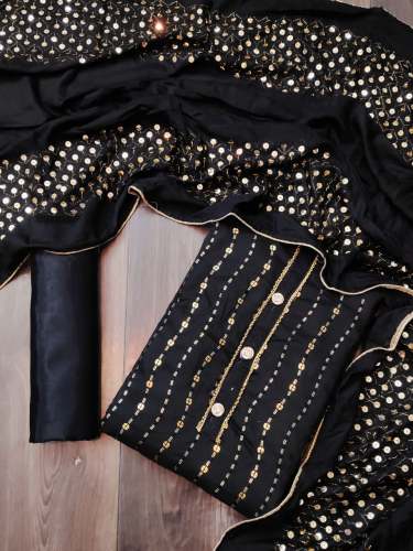 Fancy Masline Cotton Dress Material 