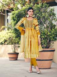 Fancy Nayra Kurti Pent With Dupatta