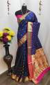 Fancy Paithani  Silk  Festive wear Saree thumb 5