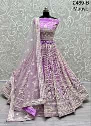 Fancy Thread and Sequins work Designer Party Wear Lehenga