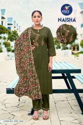 Fancy Viscos  Kurti Pent With Duppata Set