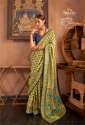 FANCY WEAR NEW SIGMA SILK SUWARNA PATOLA SAREE thumb 7