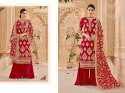 Faux Georgette With Heavy Embroidery Salwar Suit thumb 4