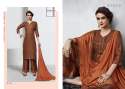 Festive wear tassar silk Embroidered Sal war suit thumb 8