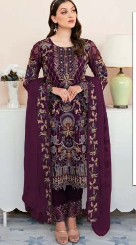 Georgette Embroiderd Pakistani  Suit