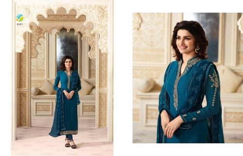 Georgette print Straight suit0