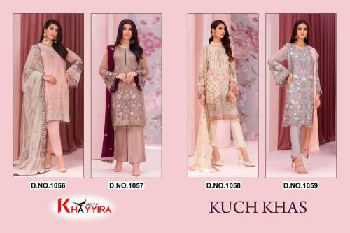 Heavy Embroidered Georgette Suit