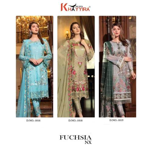 Heavy Embroidery  Georgette Pakistani Suit 