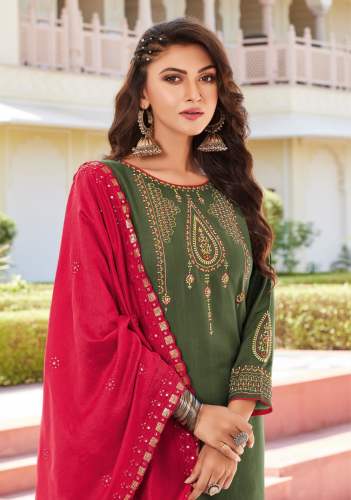  Heavy Embroidery Sequnce Work Kurti