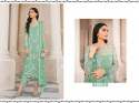 Heavy Net With Embroidery Work Pakistani Suit thumb 2