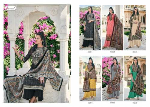 Heavy Pashmina Digital Print Suit