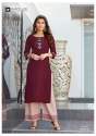 Heavy Rayon With Embroidery Work Kurti thumb 3