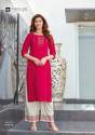 Heavy Rayon With Embroidery Work Kurti thumb 5