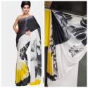 Imported Silk Satin Fancy Saree thumb 3