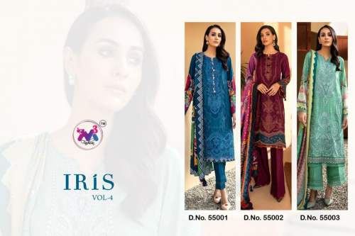 Jam Cotton Print & Embroidery Pakistani  Suit