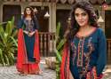 Jam Silk ith Embroidery Work Salwar Suit thumb 6