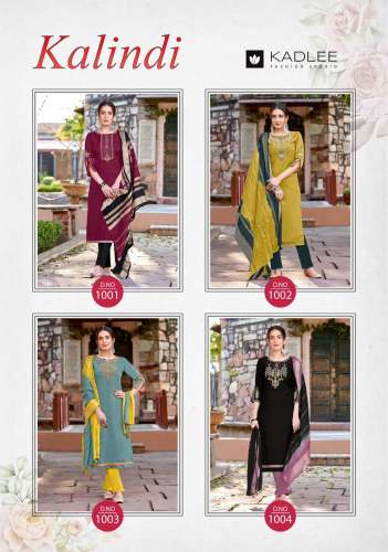 KADLEE BRAND FANCY WEAR KURTI 3PCS SET