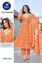KALAMKARI ANARKALI KURTI SET thumb 2