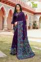 LATEST DESIGNER GEORGETTE BORDER SAREE thumb 14