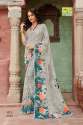 LATEST DESIGNER GEORGETTE BORDER SAREE thumb 9