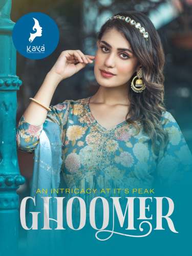 GHOOMER Latest Kaya Kurti Set