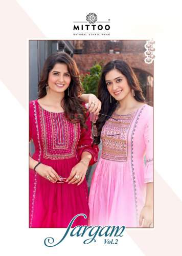 Latest Nayra Cut Kurti-SARGAM VOL 2
