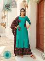 Liva Rayon With Embroidered Kurti thumb 3
