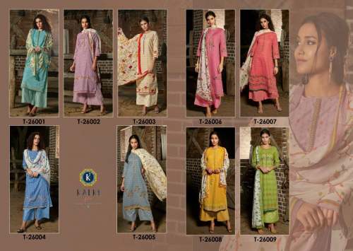 NEW EXCLUSIVE PURE COTTON EMBORODRED KURTIS