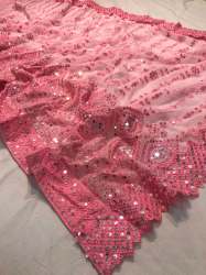 NEW LAUNCH FULL EMBROIDERY WITH SEQUENCE WORK MEESHA SAREES 