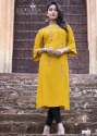 New Stylish Heavy Rayon Embroidery Kurtis  thumb 4