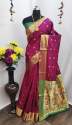 Paithani Silk Weeding  Wear Saree thumb 6