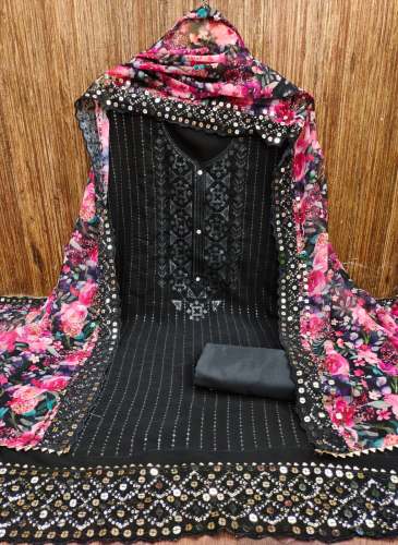 SABYA SAACHI-41-PARTY WEAR DRESS MATERIAL
