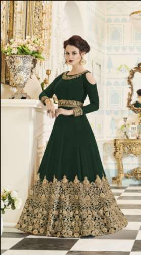 Thankar India E commerce Party Wear Georgette Work Suits