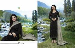 Party Wear Silk Embroidered Salwar Suit