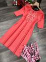 Plain Embroidered Kurti thumb 1