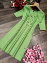 Plain Embroidered Kurti thumb 5