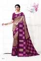 Printed uniform saree thumb 11