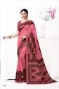 Printed uniform saree thumb 9
