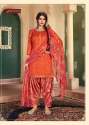 Pure Cambric Print Patiala Salwar Suit thumb 6