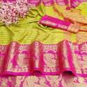Pure Mercerised Cotton Silk Saree thumb 3