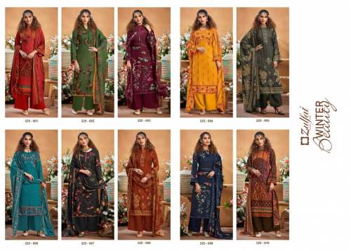 Pure Pashmina Digital Style Print Salwar Suit