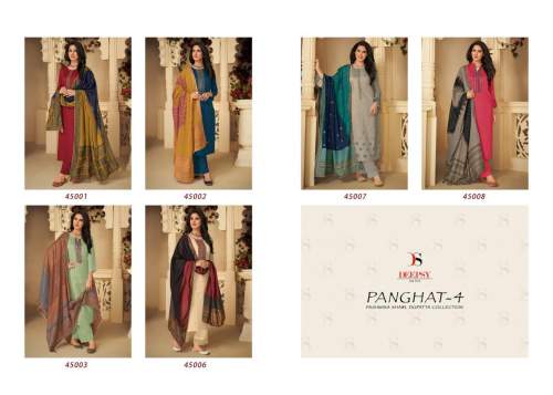 Pure Pashmina Print With Embroidered Salwar Suit