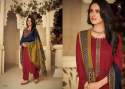 Pure Pashmina Print With Embroidered Salwar Suit thumb 5