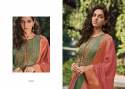 Designer Silk Embroidered Salwar Suit thumb 4
