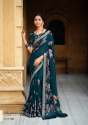 PURE VISCOSE SATIN WITH DIGITAL PRINT REGULAR WEAR SAREE thumb 11