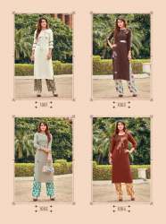 Rayon 14Kg  With Embroidered Kurti